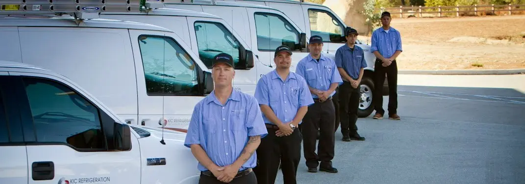 KIC Refrigeration crew ready for Mini Split Repair jobs across Ellsworth